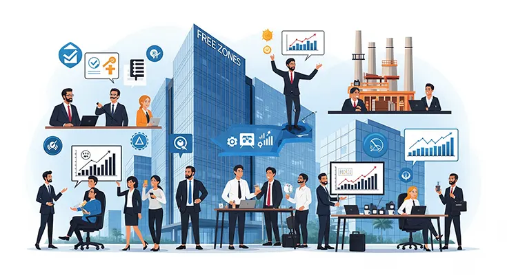 Are free zones cheaper for business setup in Dubai?